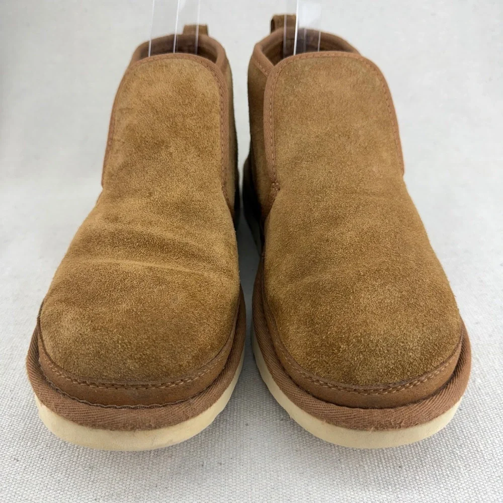 UGG Neumel Snapback Chestnut Suede Chukka Boots Mens 8 1126691